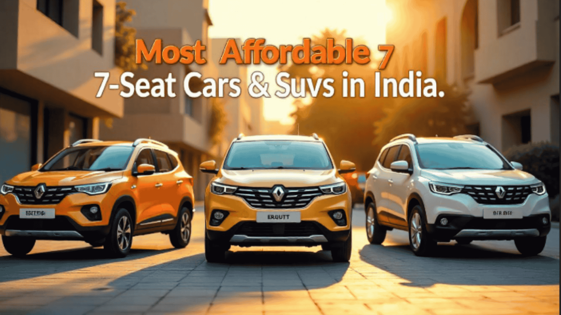 Top Budget-Friendly 7-Seater Cars & SUVs You Can Buy in India